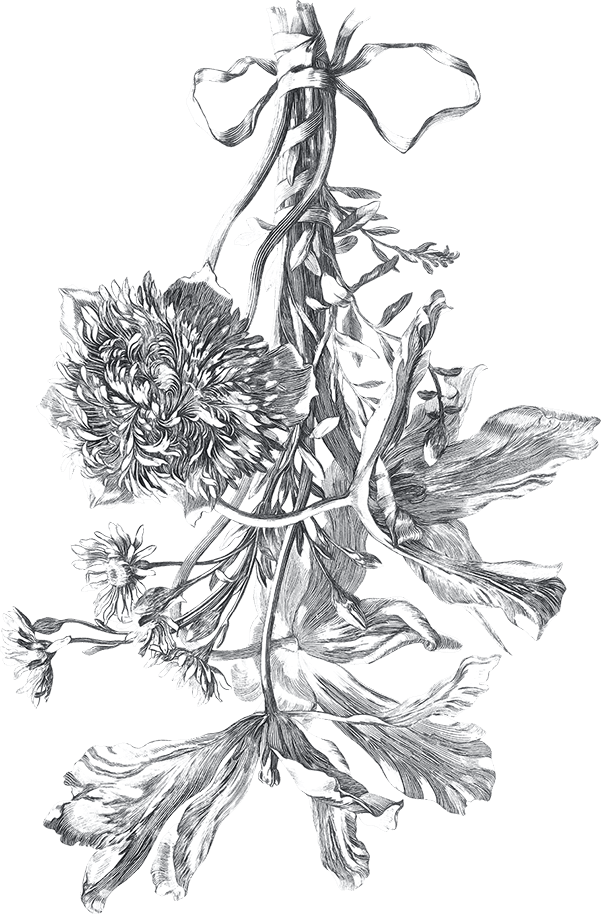 Flower left